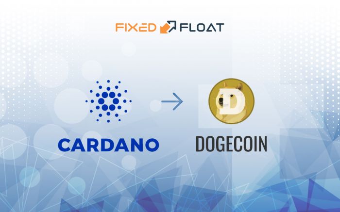 Exchange Cardano to Dogecoin