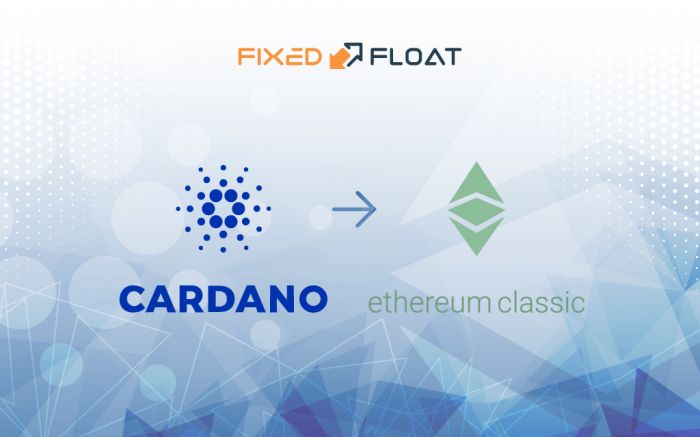 Exchange Cardano to Ethereum Classic