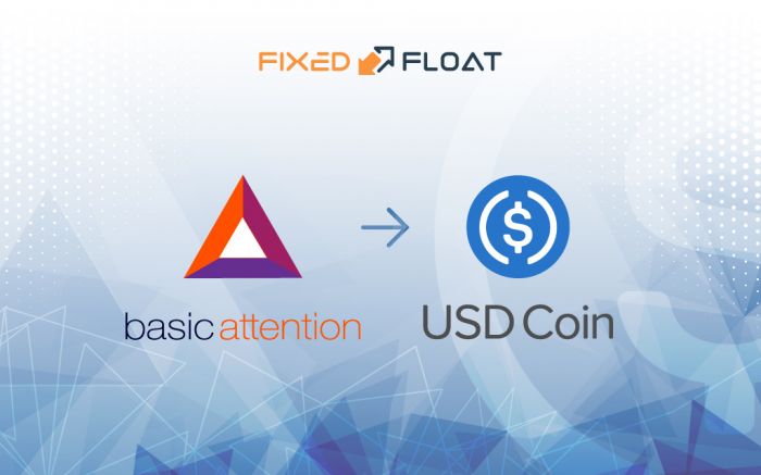 Exchange Basic Attention to USD Coin