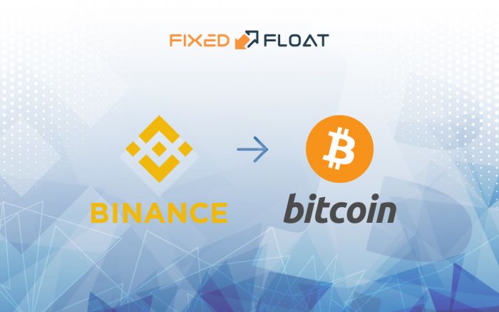 Échangez Binance Coin en Bitcoin