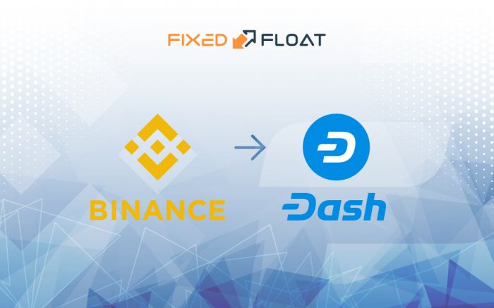 Обмен Binance Coin на Dash