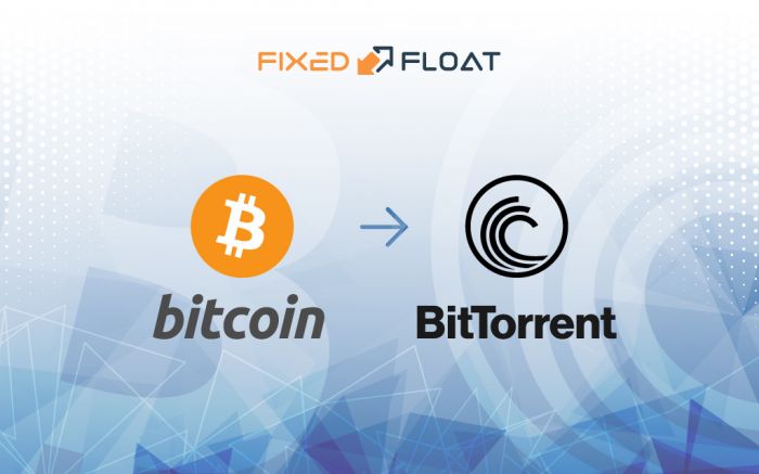 Exchange Bitcoin to BitTorrent
