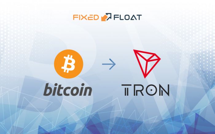 Exchange Bitcoin to Tron