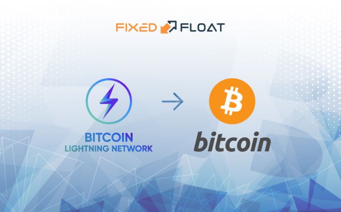 Exchange Bitcoin Lightning Network to Bitcoin