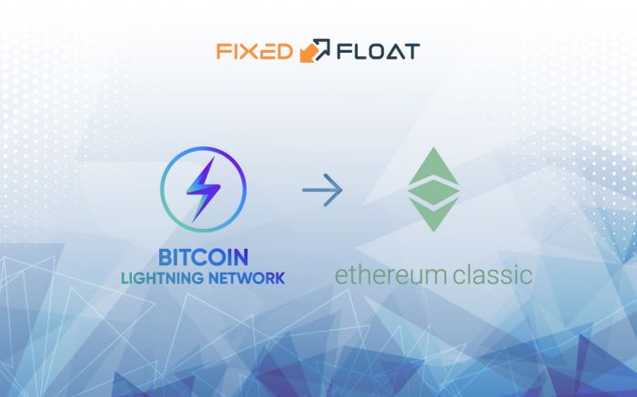 Exchange Bitcoin Lightning Network to Ethereum Classic
