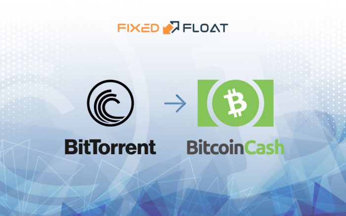 Exchange BitTorrent to Bitcoin Cash