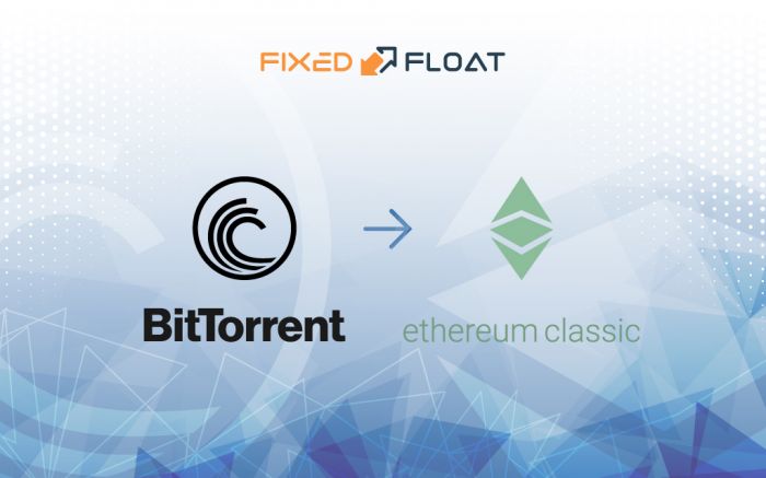 Exchange BitTorrent to Ethereum Classic
