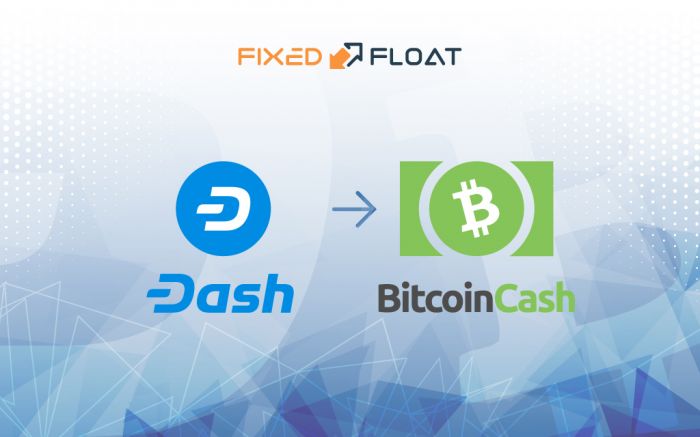 Tauschen Sie Dash gegen Bitcoin Cash