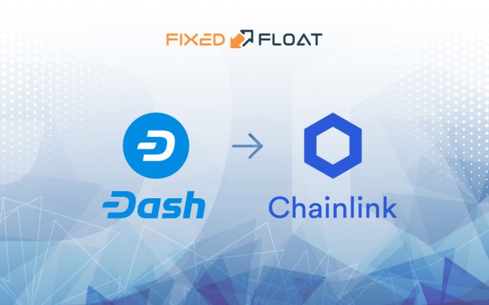 Exchange Dash to Chainlink