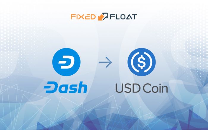 Обмен Dash на USD Coin