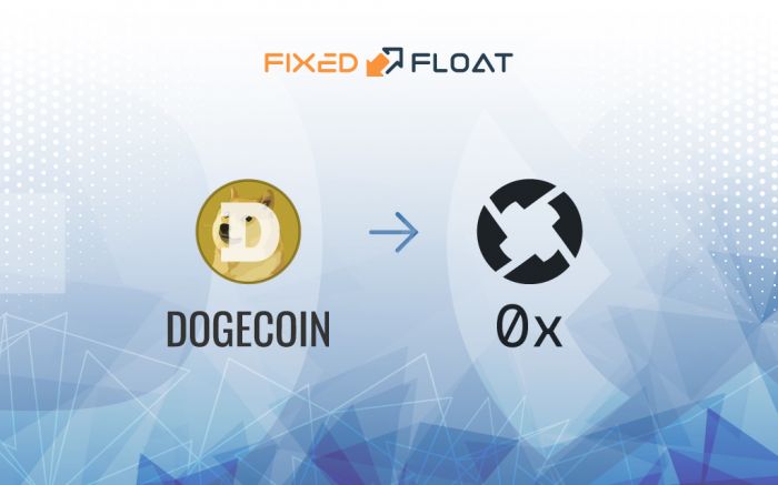 Обмен Dogecoin на 0x