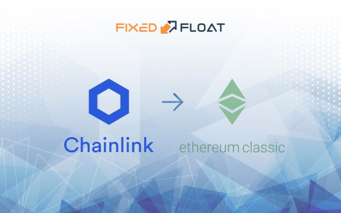 Échangez Chainlink en Ethereum Classic