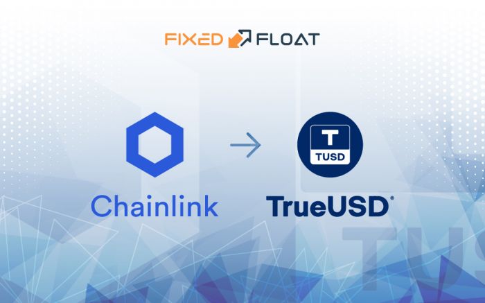 Обмен Chainlink на TrueUSD