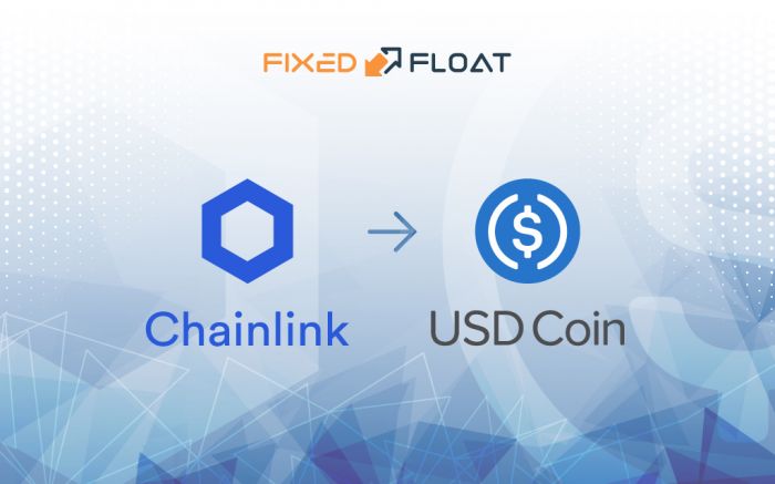 Exchange Chainlink to USD Coin
