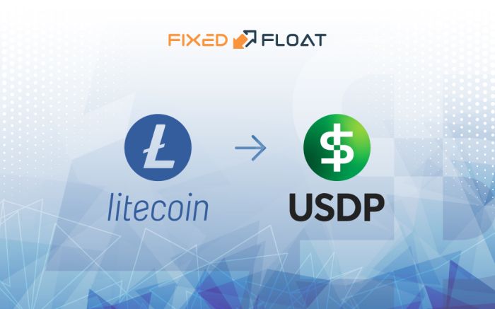 Échangez Litecoin en USDP