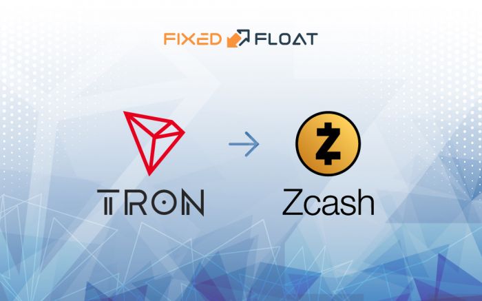 Exchange Tron to Zcash