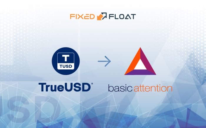 Exchange TrueUSD to Basic Attention