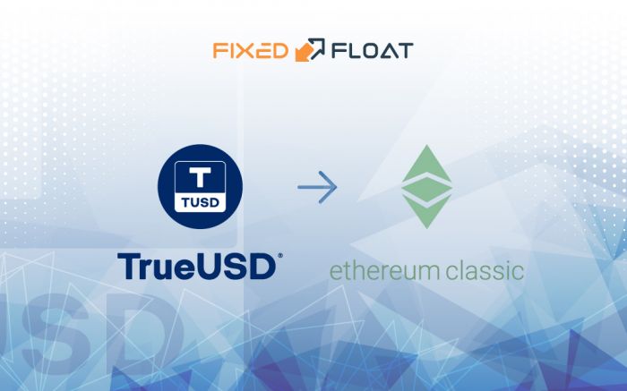 Exchange TrueUSD to Ethereum Classic