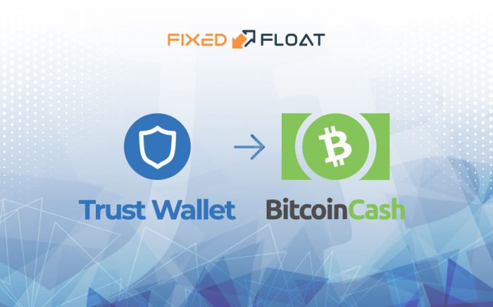 Exchange Trust Wallet Token (BEP2) to Bitcoin Cash