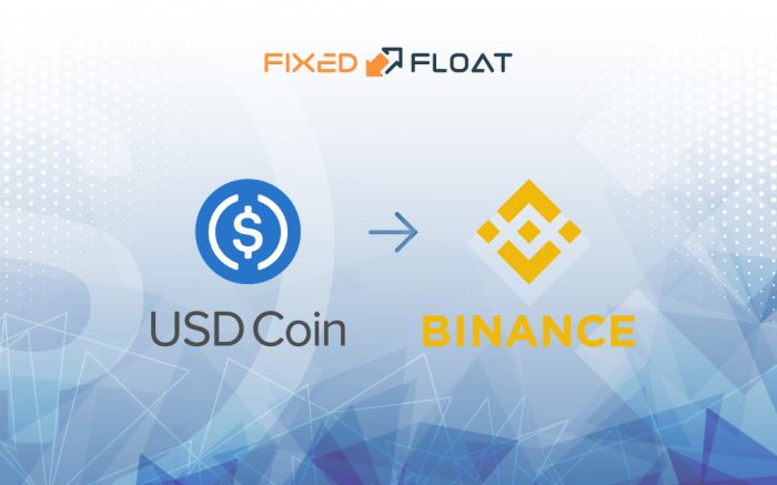 Exchange USD Coin to Binance Coin