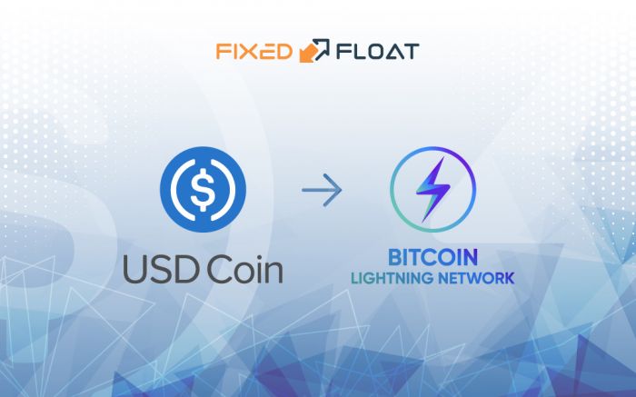 Exchange USD Coin to Bitcoin Lightning Network