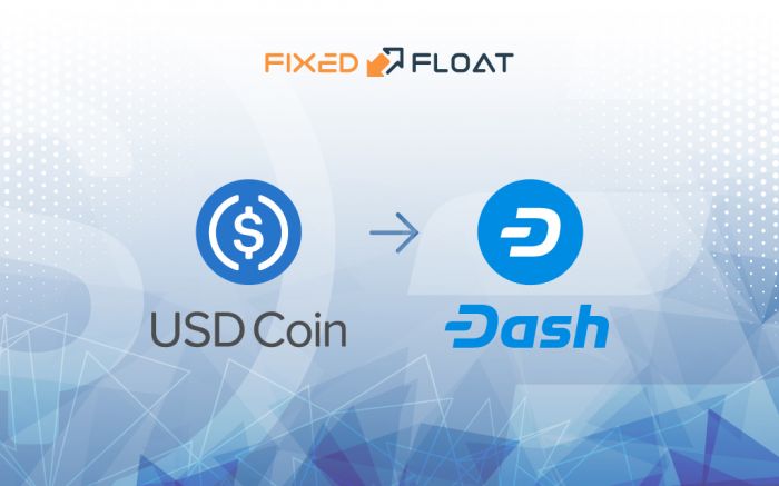 Tauschen Sie USD Coin gegen Dash