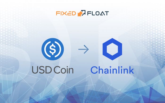 Intercambiar USD Coin a Chainlink