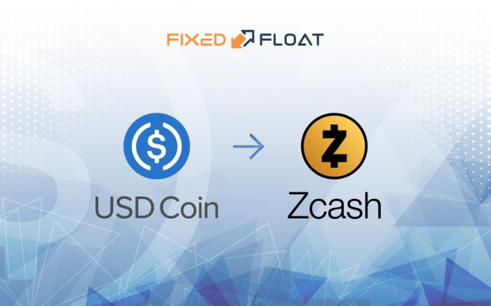 Exchange USD Coin to Zcash