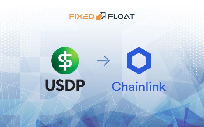 Exchange USDP to Chainlink