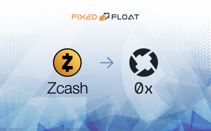 Exchange Zcash to 0x
