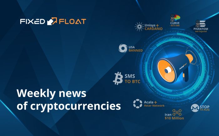 News of cryptocurrencies of the 2nd week of August 2022
