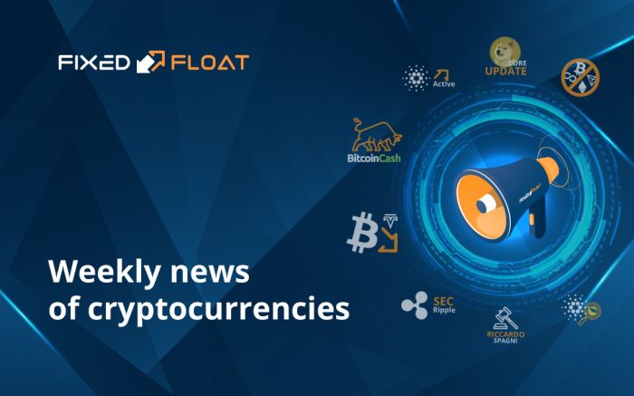 News of cryptocurrencies of the 3rd week of July 2022