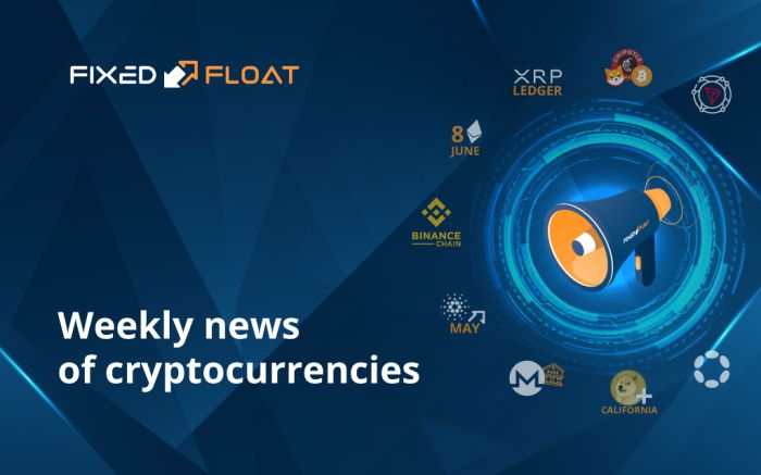 News of cryptocurrencies of the 5th week of May 2022