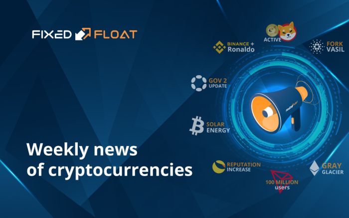 News of cryptocurrencies of the 4th week of June 2022