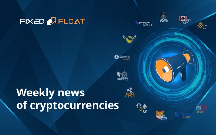 News of cryptocurrencies of the 3rd week of May 2022